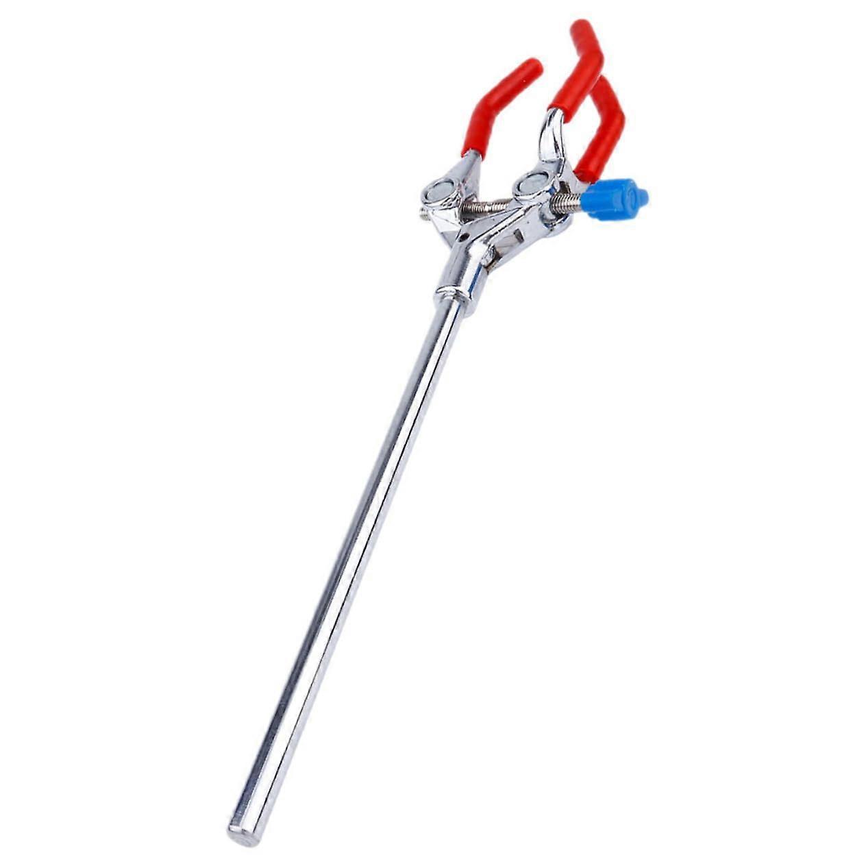 Laboratory Flask Clamp Prong Adjustable Retort Clamp Made of Stainless Steel Safe for Installation and Use