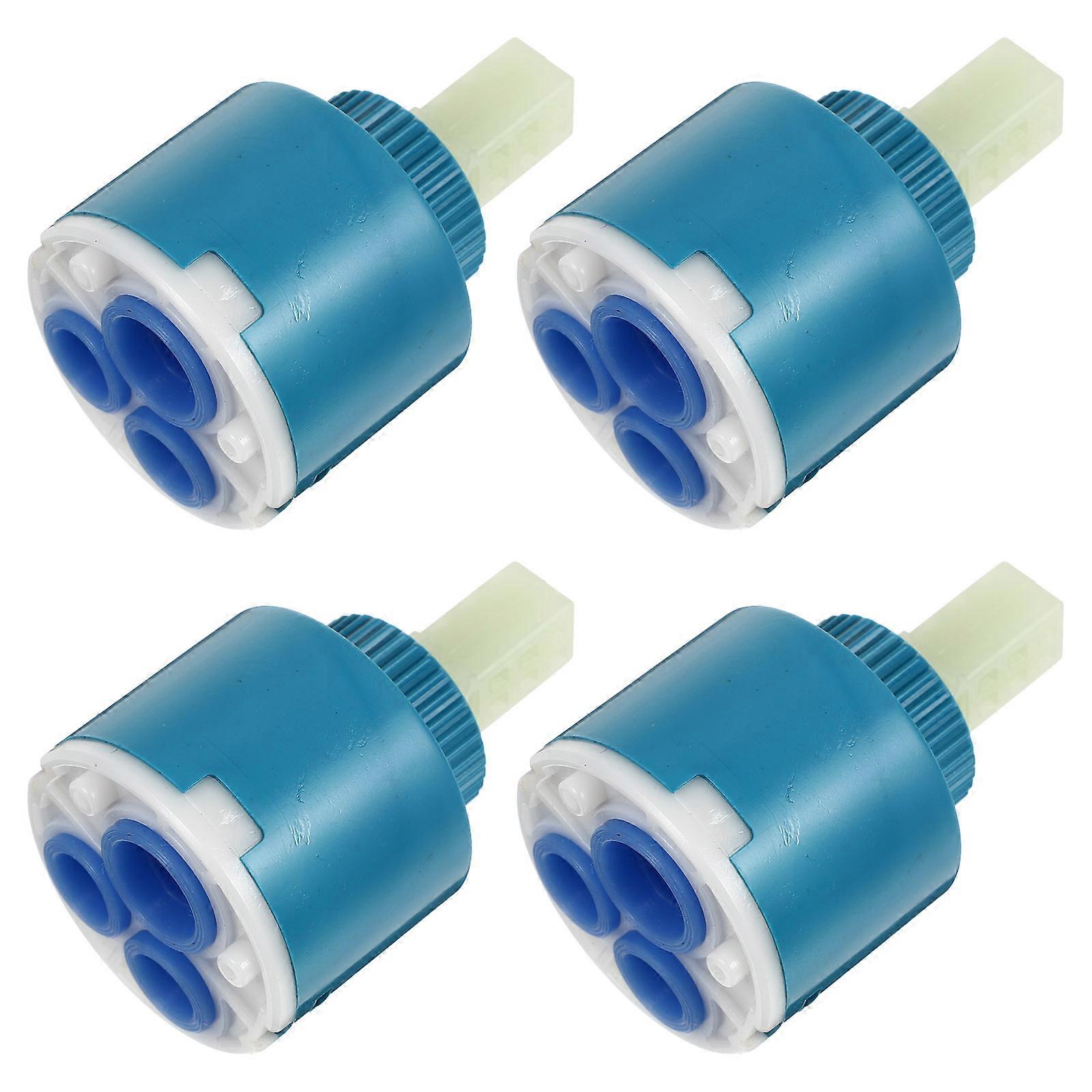 4pcs Mixer Tap Valves Replacement Ceramic Disc Faucet Valves