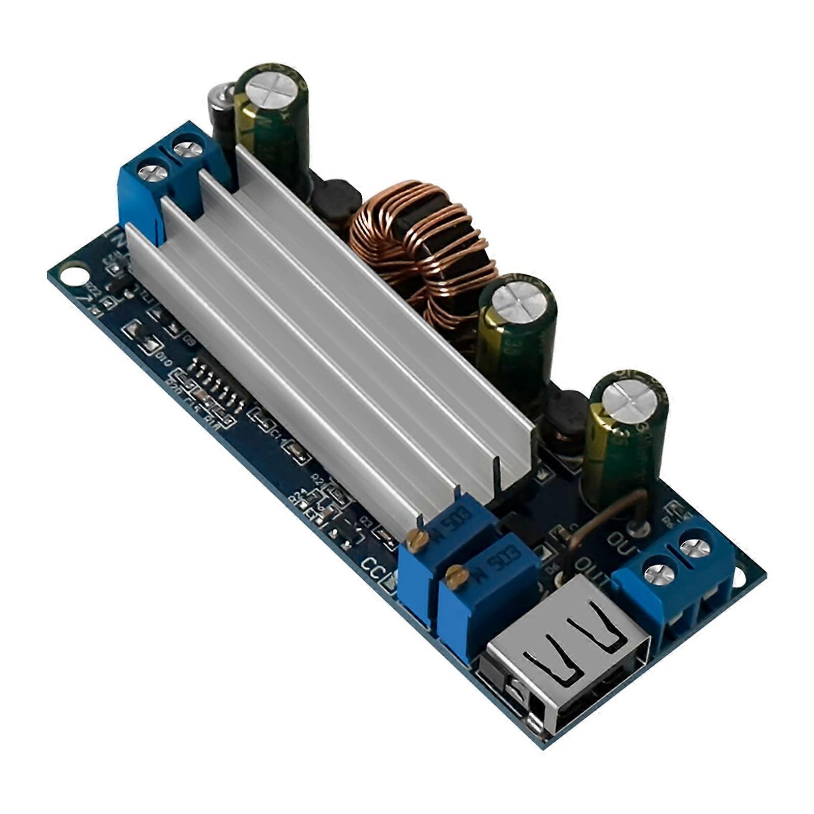 2-24V to 3-30V Adjustable Step Up Power Supply Module 4A 80W Constant Current LED Driver for Breadboard Rings Grip Board