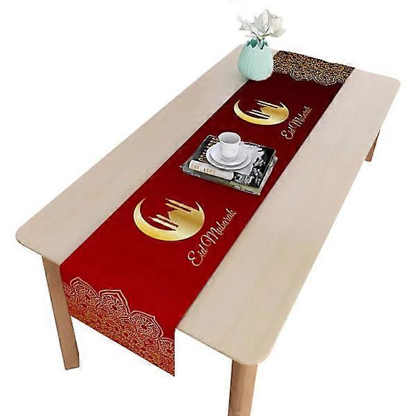 Eid Mubarak table runner Ramadan decoration Eid Mubarak table