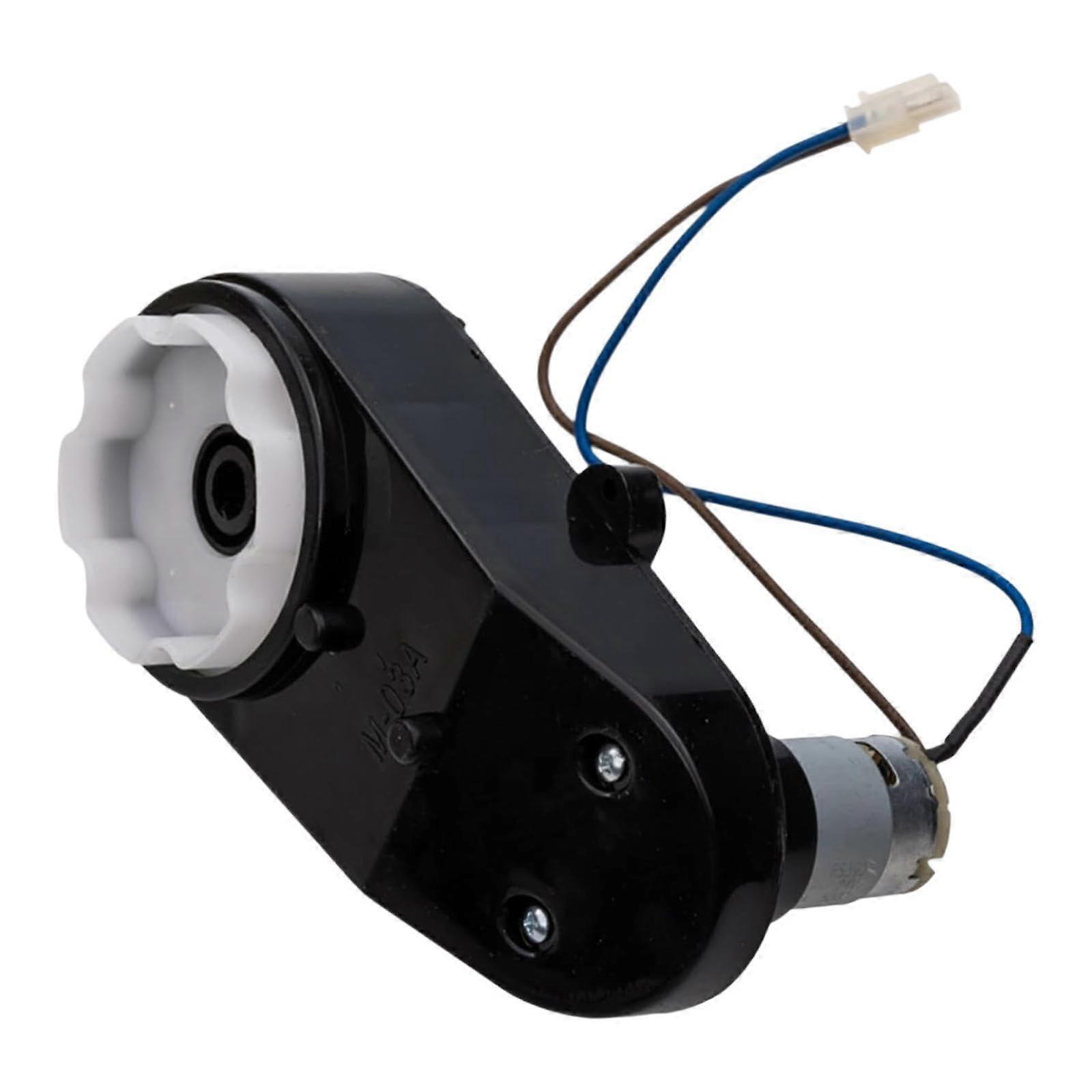 Kids Driving Gear Replacement Parts for Car Steering Motor Gearbox 12V Compatible with Electric Ride-On Cars