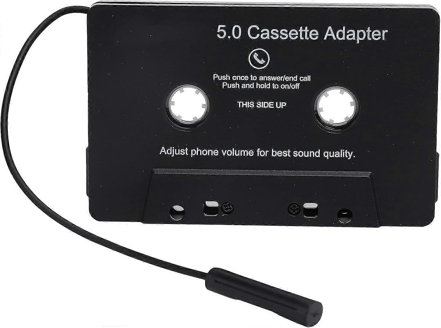 Easy to useJust connect the cassette adapter to the CD player in the car, and then the cassette adapter will start playing music on your phone.