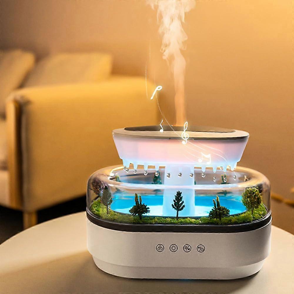 Aroma Diffuser Humidifier, 250ml, 7 Colors, Night Light, Music, Nebulizer