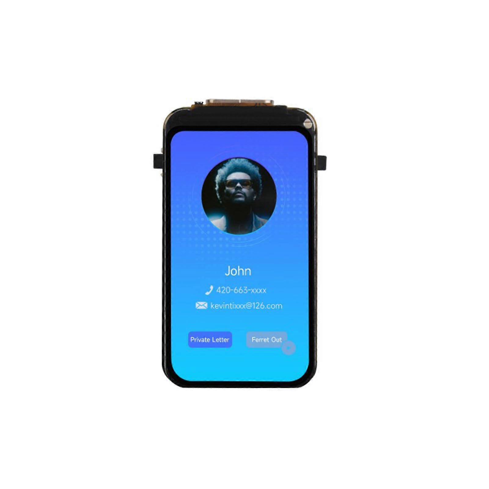 ESP32C6 3.7cm Display Development Board 172×320, 262K Colors, 160MHz Operating Frequency, SingleCore Processor ESP32 with Display