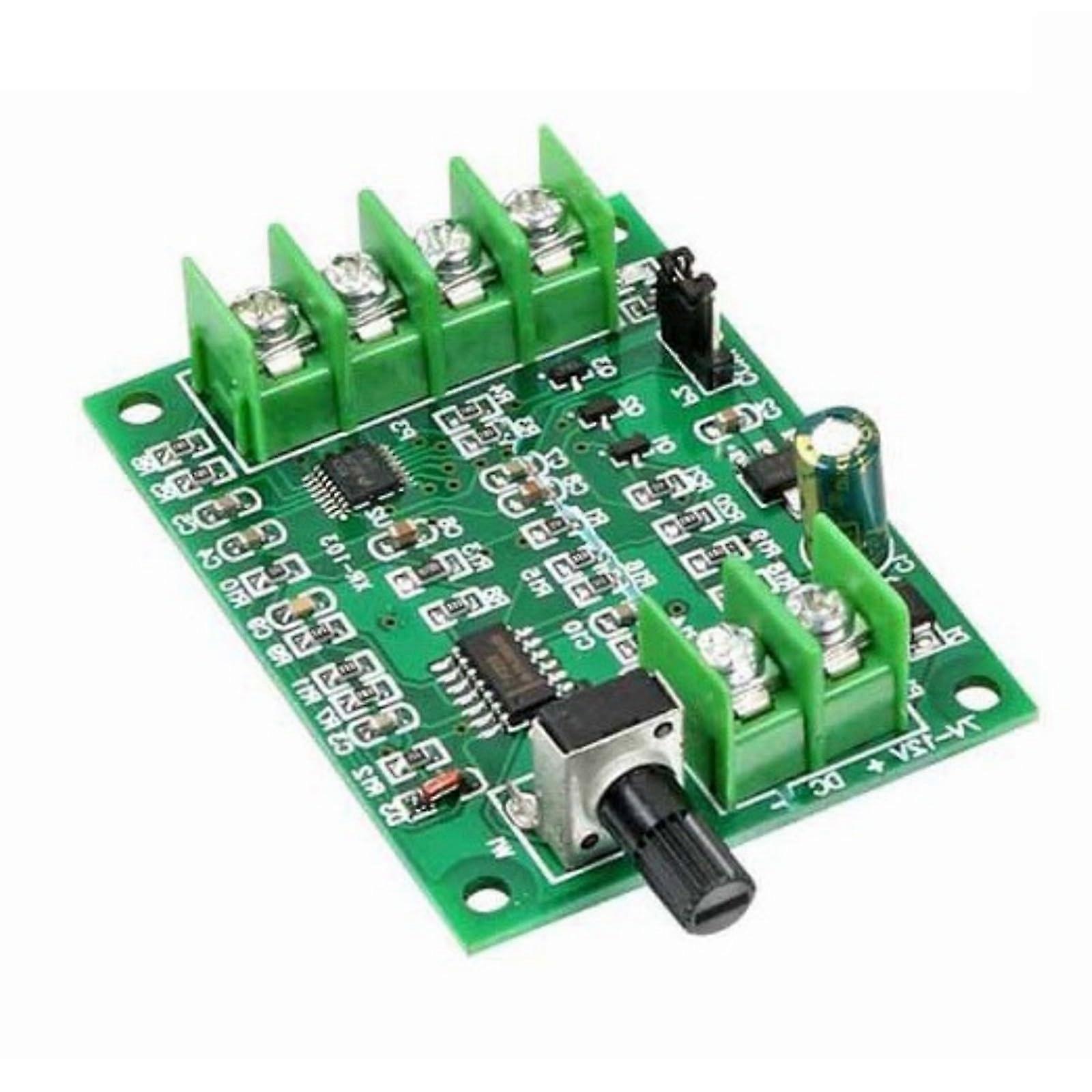 Versatile DC7V12V brushless motor driver board with LED indicators for hard drives, overcurrent protection, driver