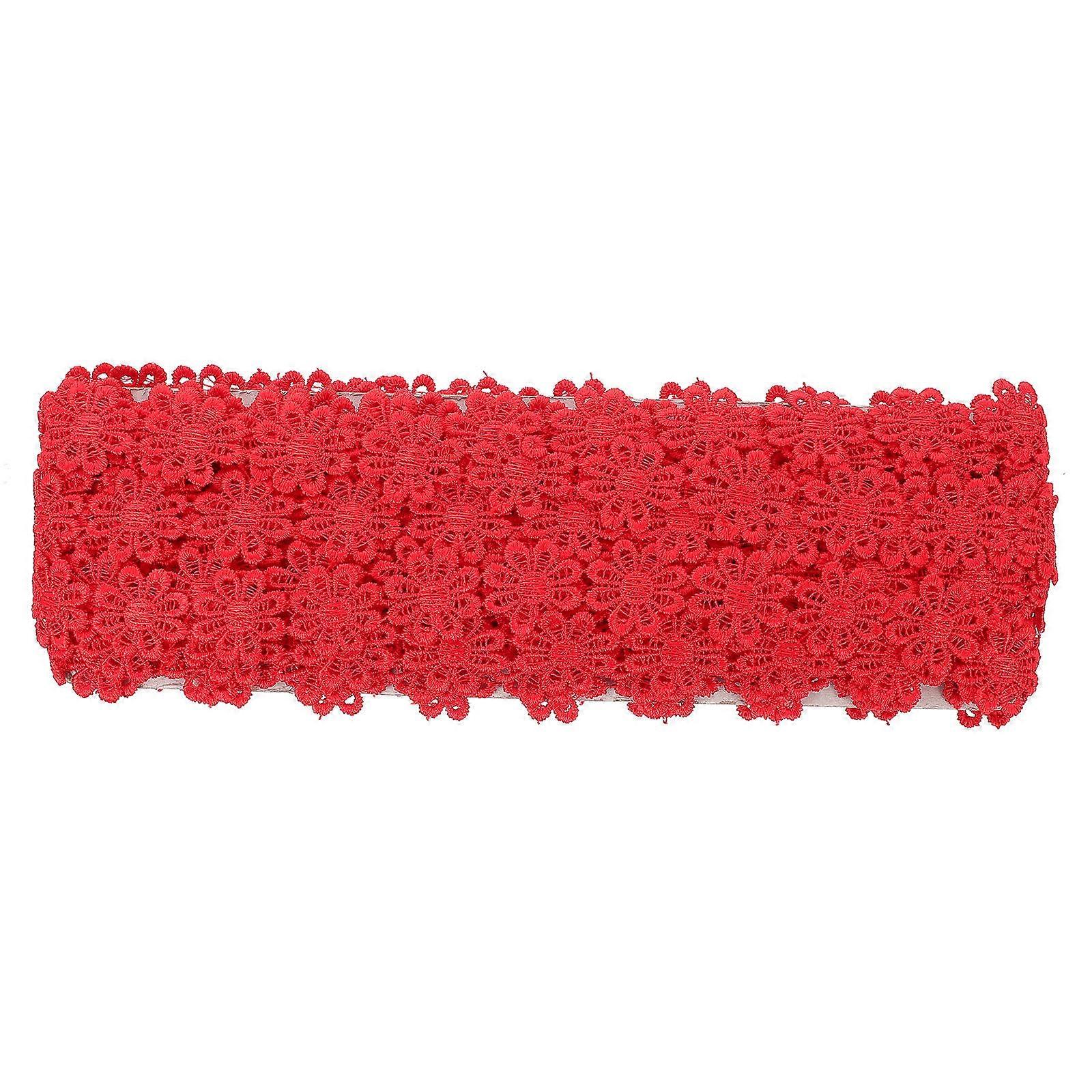 Trim Lace Lovely Lace Trim Ribbon Rectangular Polyester Sewing Lace Trim Fabric Ribbon Wedding Craft Enthusiasts 1Pack