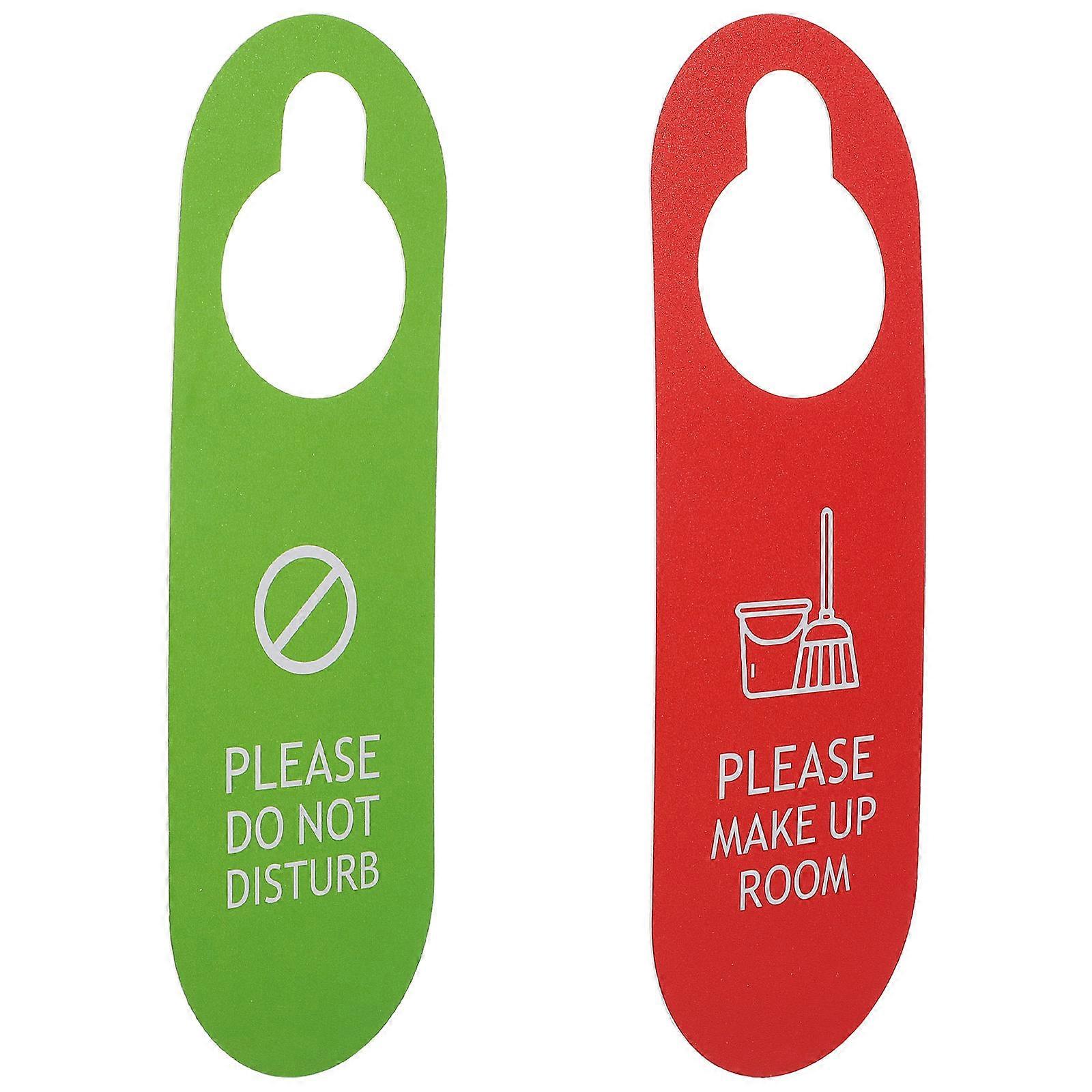 דו צדדי לא להפריע שלט תליון דלת מלון תליית תג חדר ידית דלת שלט למשרד לתפוס עיצוב