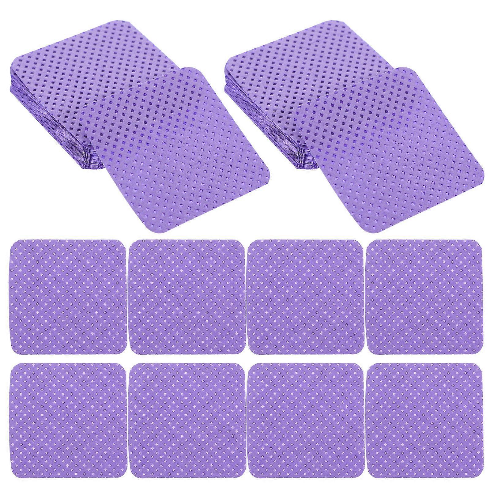 Eyelash Glue Wipes Nail Remover Pads For Daily Use Melt-Blown Material 400Pcs