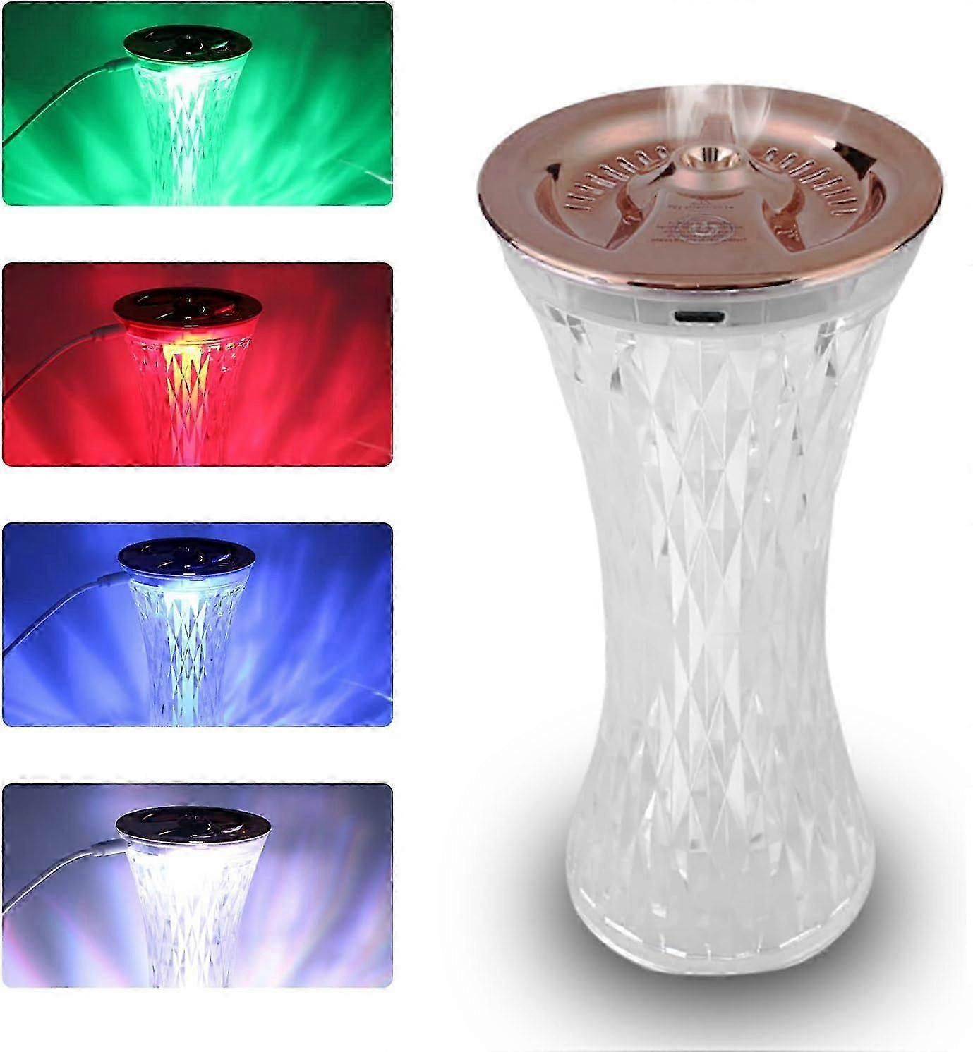 Compact 270ml Humidifier with Colour Changing Night Light for Bedrooms