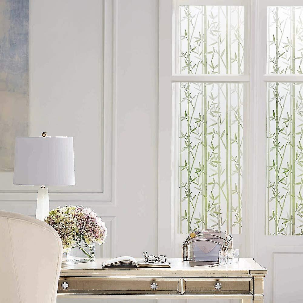 Finnez Fensterfolie Milchglas – 74x297 Cm, Statische Haftung, Sicht- & UV-Schutz