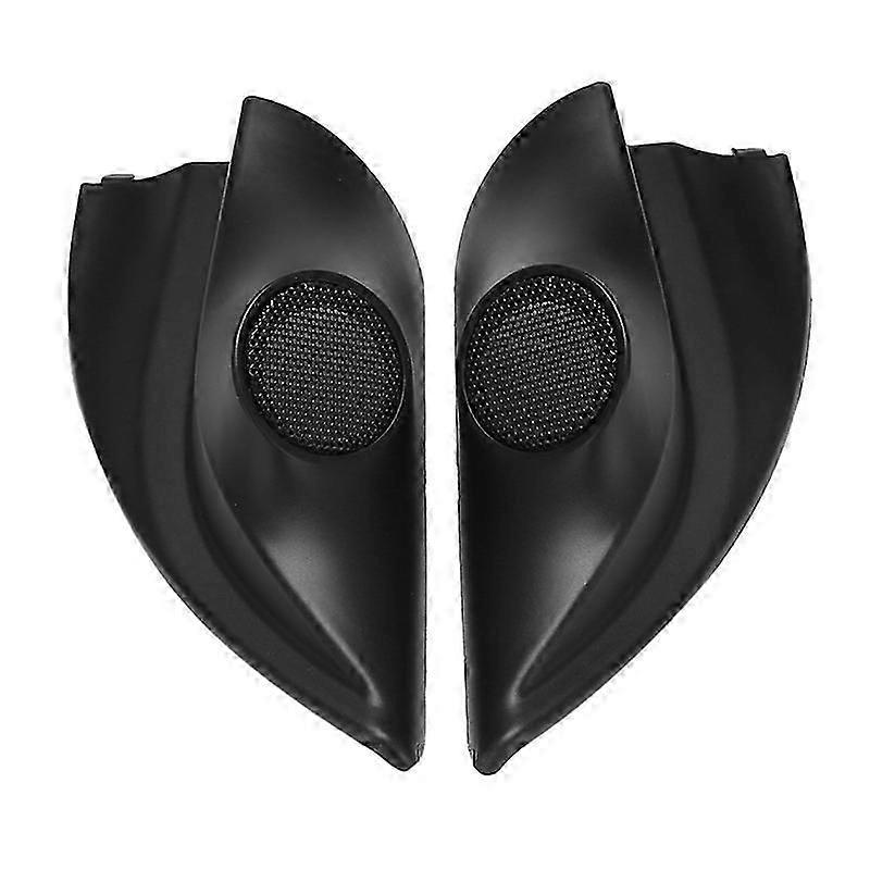 2Pcs Car Speakers Grille Triangular Plate Horn Tweeter Cover for