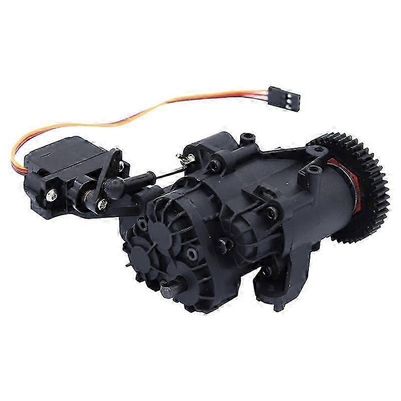 2 Speed  mission Gearbox with Internal Gears and Servo for 1/10 RC Crawler TRAXXAS TRX4 TRX6 Upg