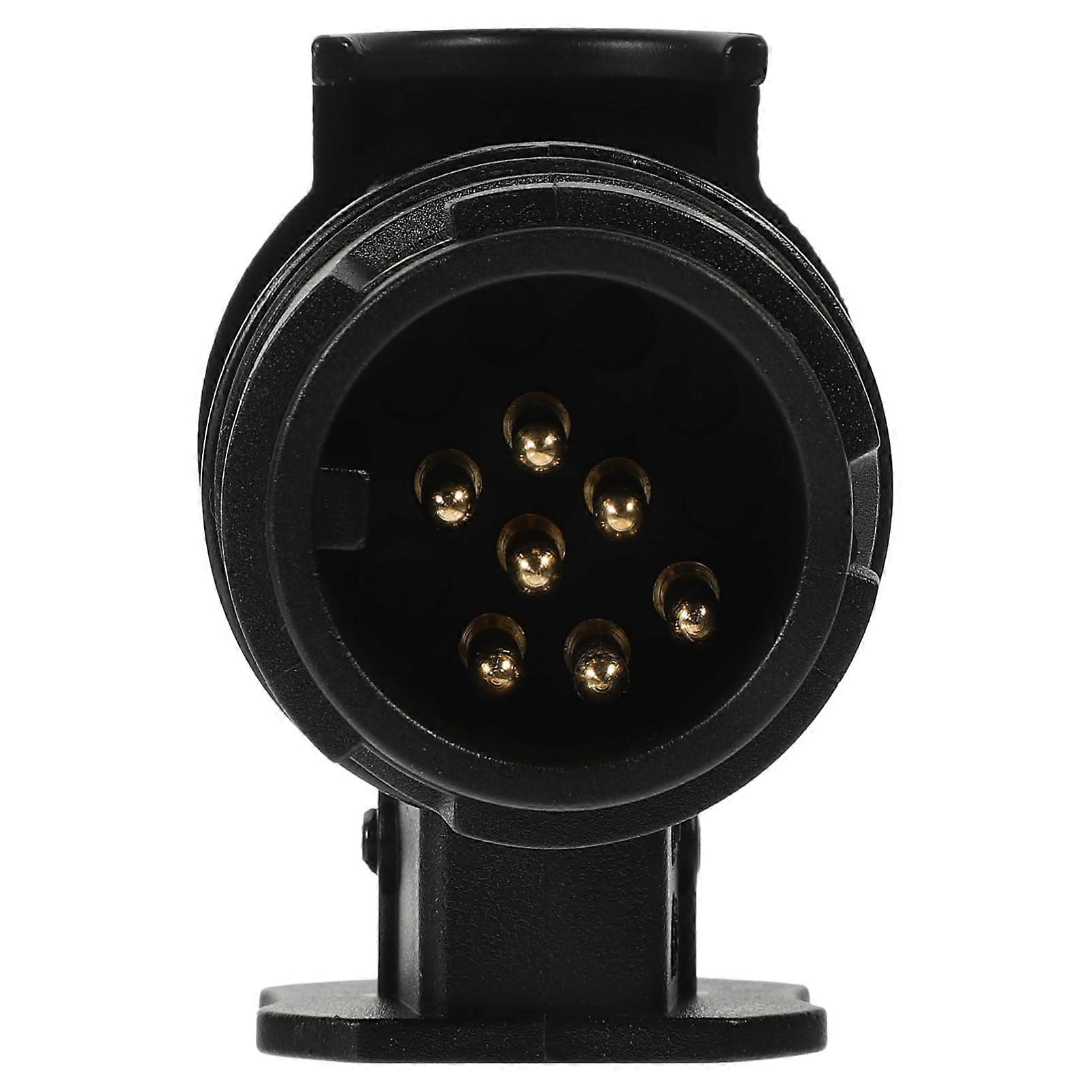 Trailer Plug Pin Adapter for Trailer Electrical Socket Converter Durable and Easy to Install Versatile for Cars and Caravans