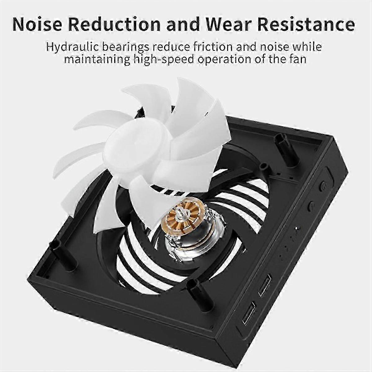 For Cooling Fan With Rgb Cool Light Xsx Console Dustproof Multifunction Convenient Cooling Fan