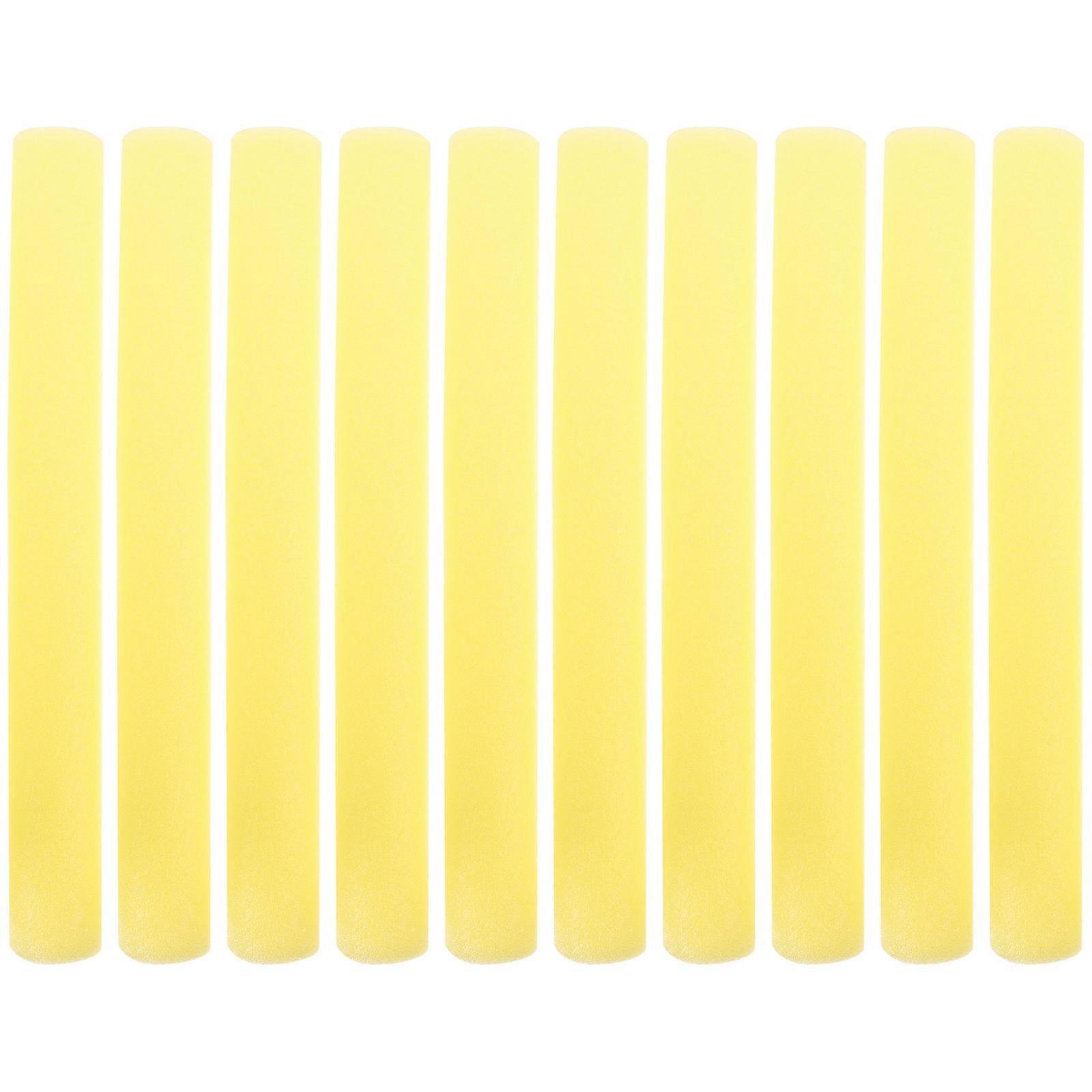 Trampoline Replacement Cover 10Pcs Foam Sleeves For Trampoline Rods Yellow Anti-Collision Protective Tube