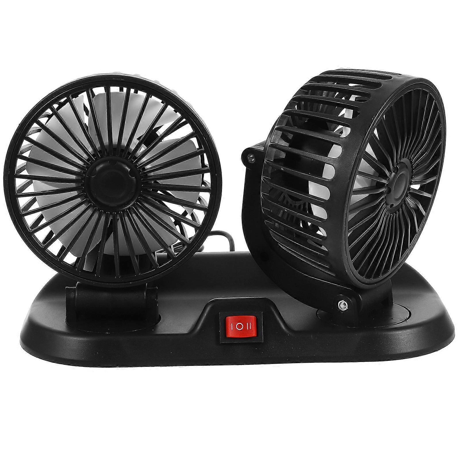 Cooling Car Fan For Truck Dashboard USB Powered Rotatable Design 1 Set Of Fans