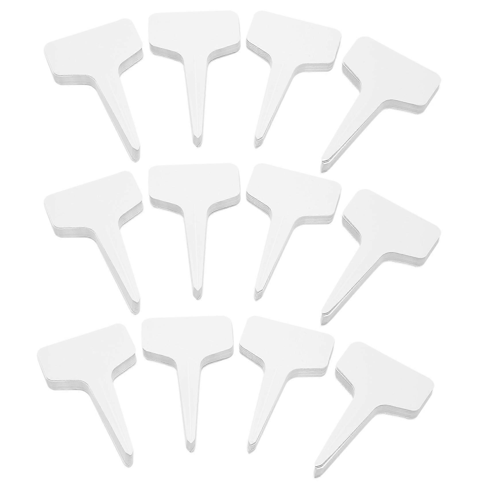 300 Pcs Garden Labels Gardening Plant Classification Sorting Sign Tag Ticket Plastic Writing Plate B