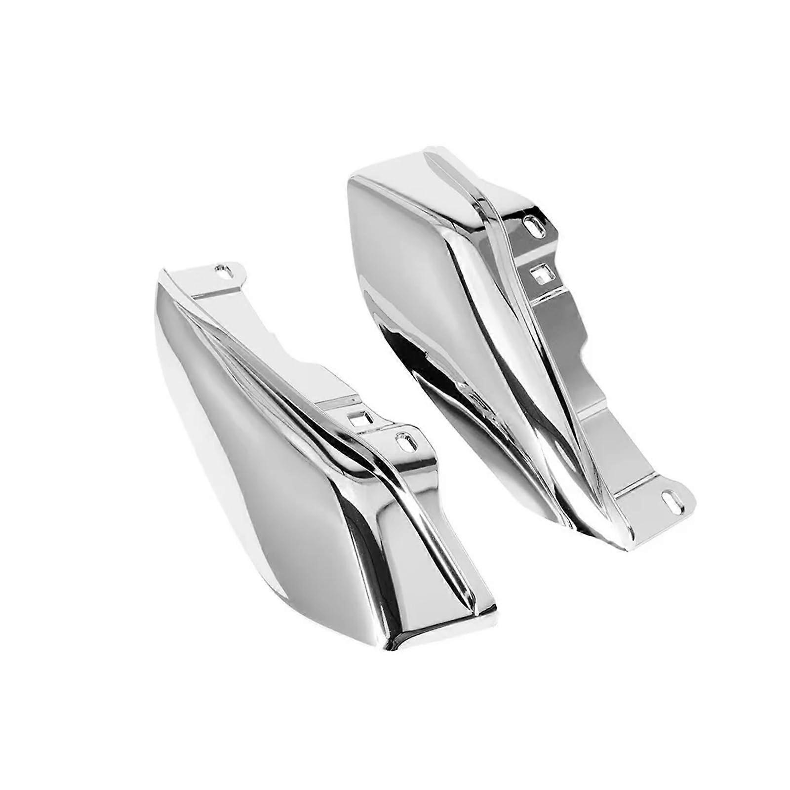 Compatible with Harley Touring Street Electra Glide Road King 20092016 Windshield Deflector (Chrome)