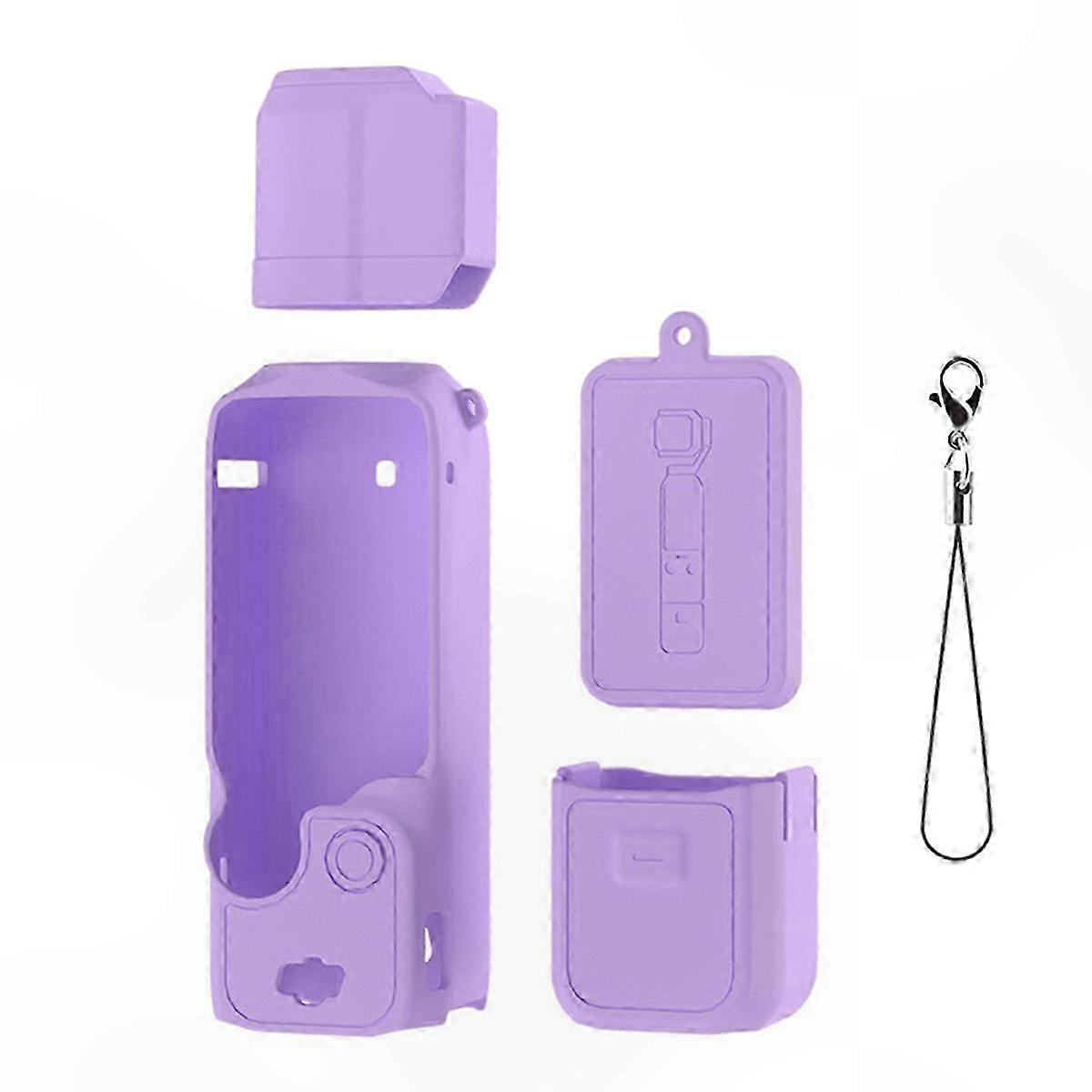 Protective Case Set for Osmo Pocket 3 - Purple Storage Cover