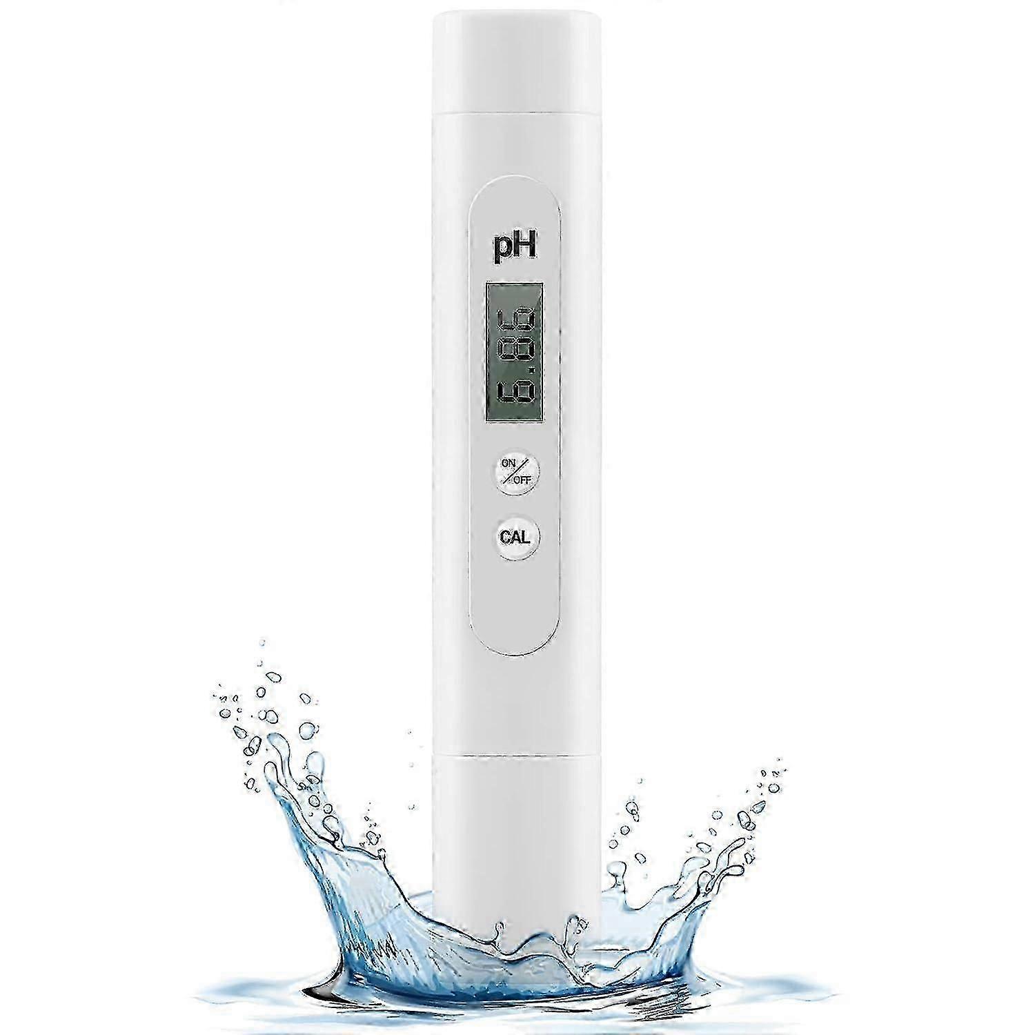 High Accuracy pH Tester for Swimming Pools Aquaria and Drinking Water - Range 0-14 pH