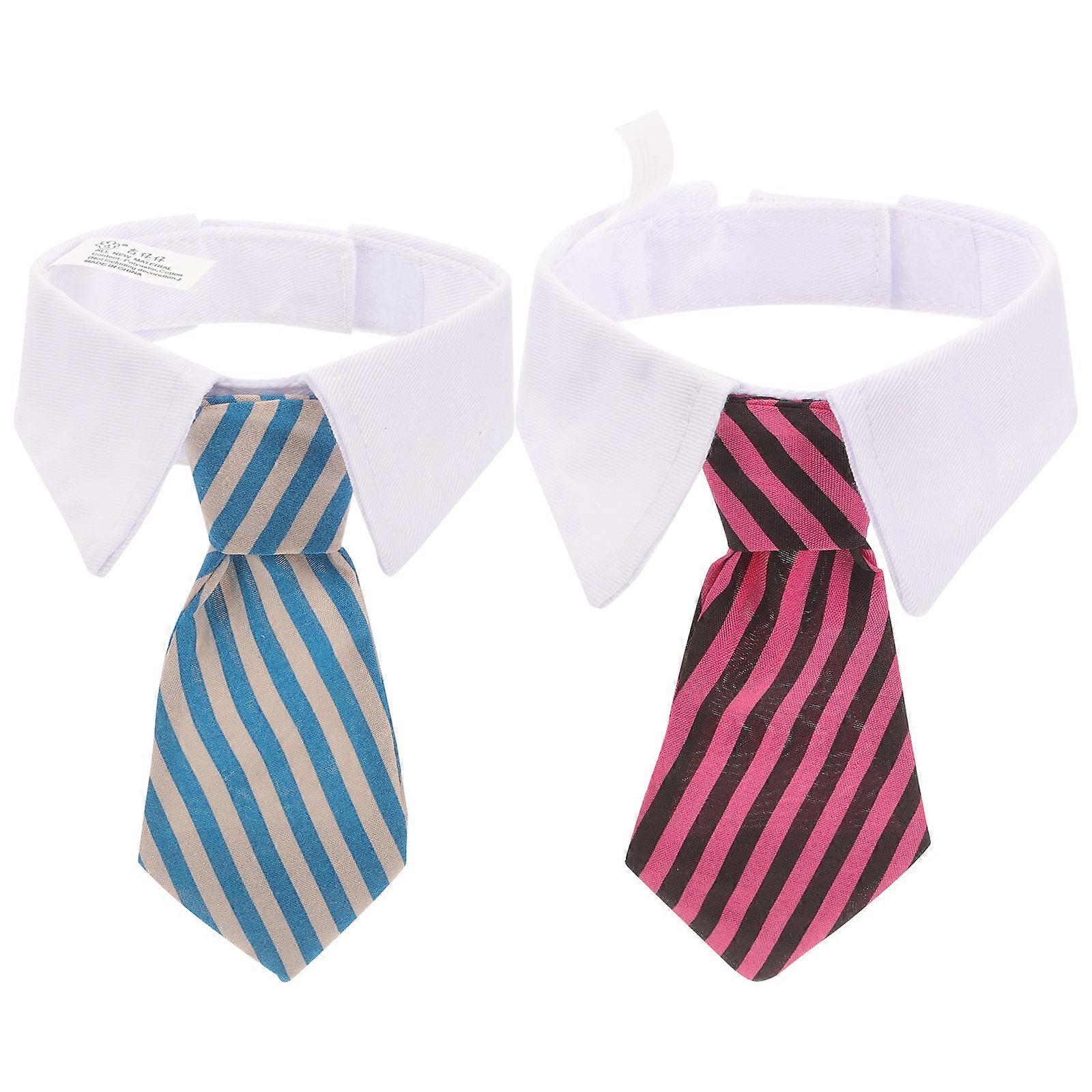 Pet Accessories Including Necktie Collar For Small Dogs And Cats Designed For Formal Occasions 3Pcs