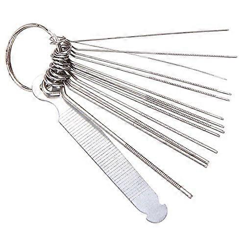 Guitar Walnut Hollow Bridge Pin Slot File Kit Luthier Setup Tools for String Instrument Adjustment