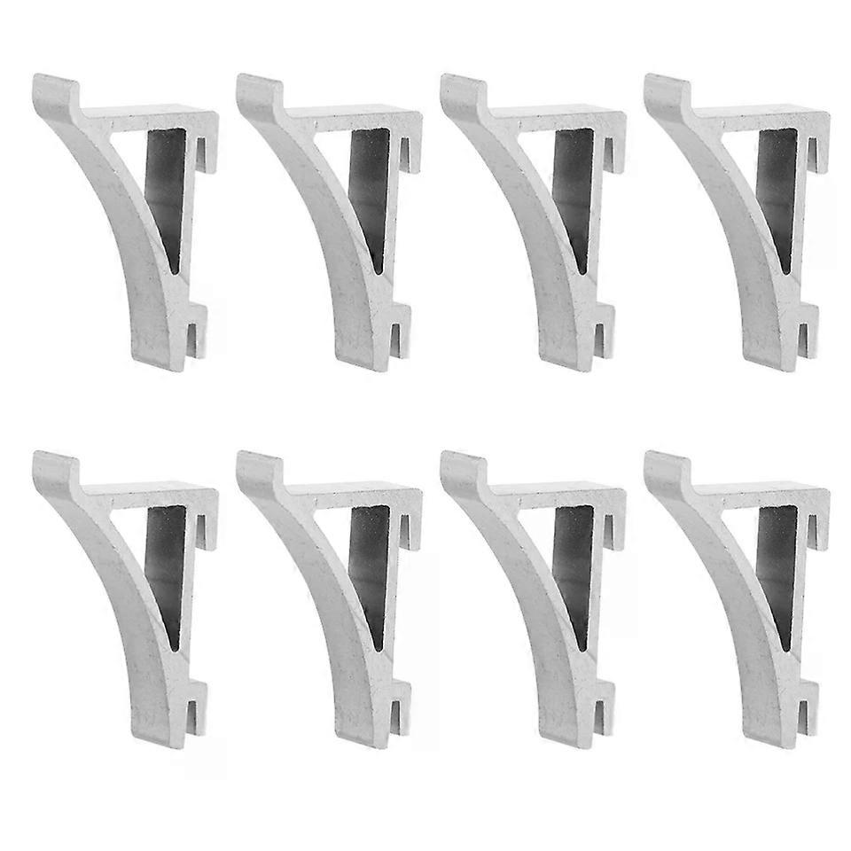 Refrigerator Freezer Shelf Bracket Clips, 8 Pcs Replacement Accessories