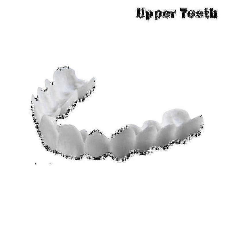 Nové zubní falešné zuby Snap On Smile Cover Smile Faneers Comfort Fit Flex Denture Zuby - Niubi_L25