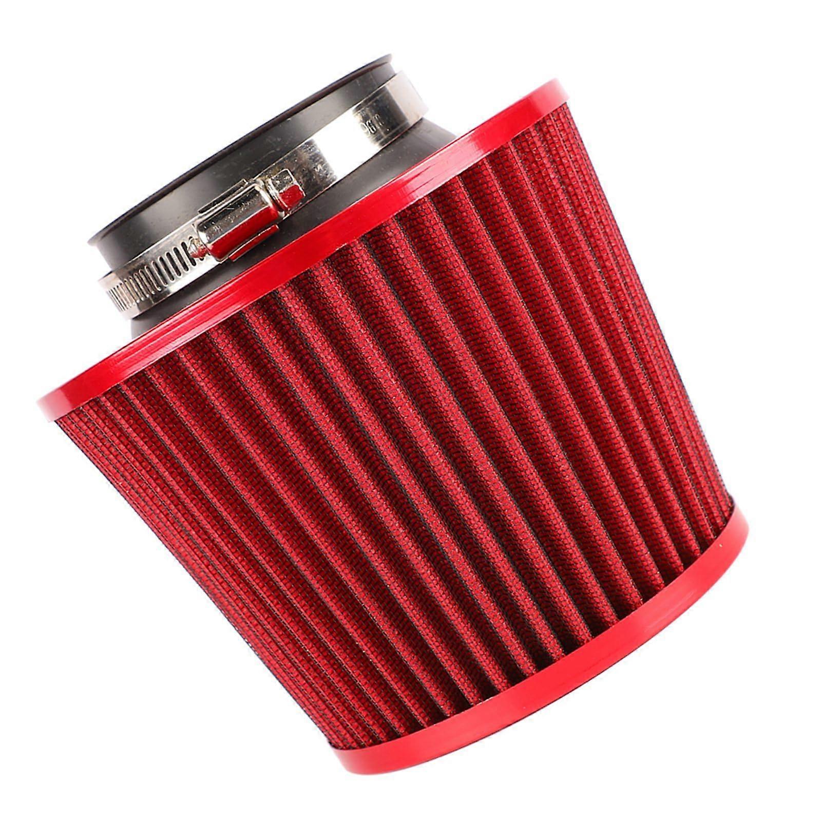 76 mm Air Filter High Flow Engine Air Intake Cleaner for Cars, Automotive Compatibility, Efficient Performance