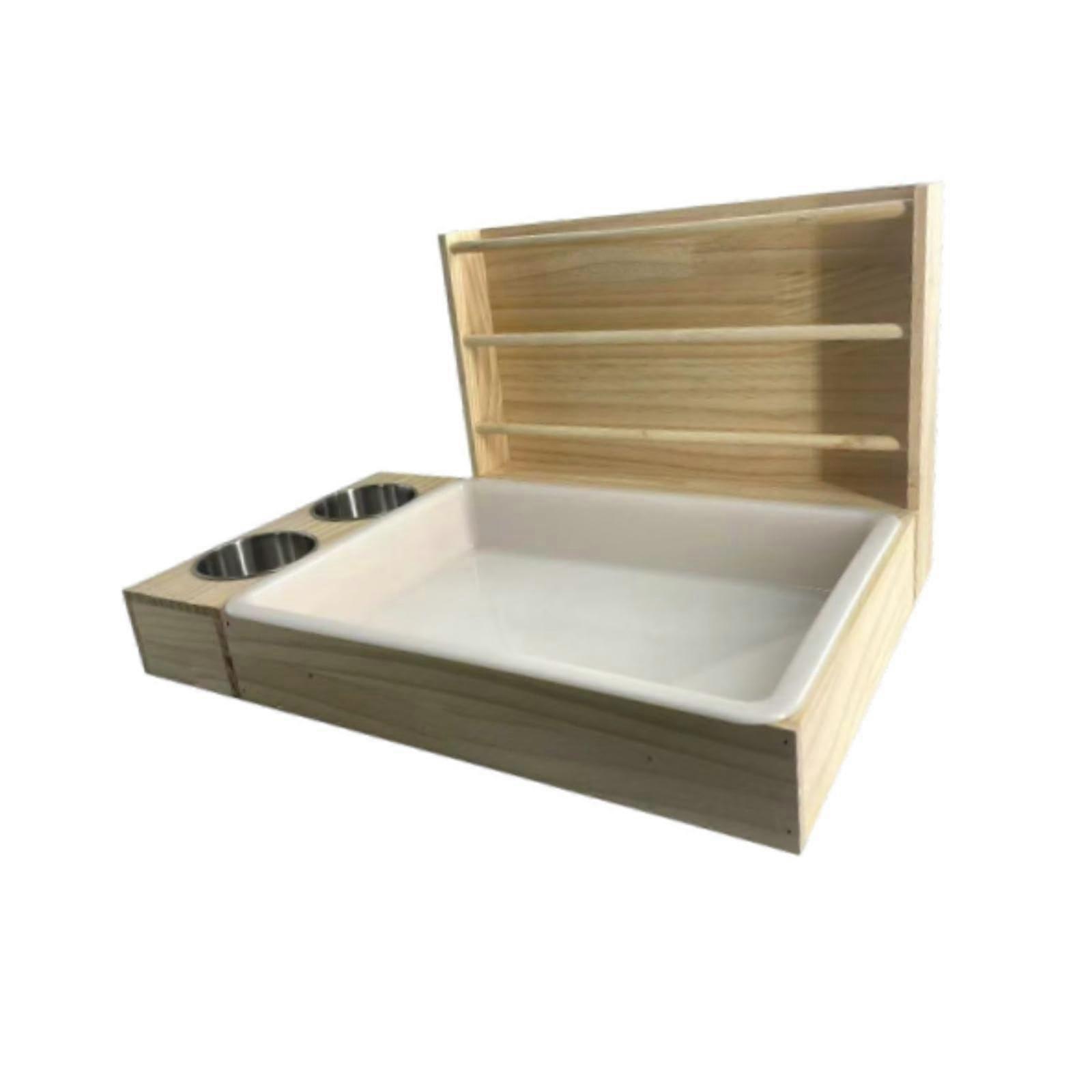 Rabbit Hay Feeder for Small Animals, Hay Holder for Guinea Pigs, Hamsters, and Ferrets, Durable and Easy to Clean