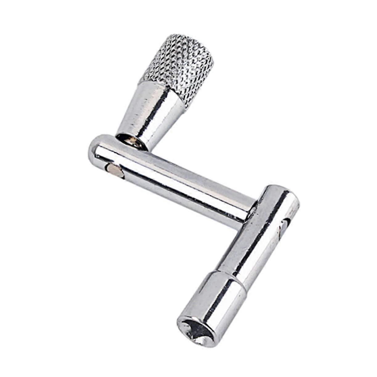 Trommelschlüssel Zubehör für Schlagzeug – Silber Stimmschlüssel, Handwerkzeug, Drum Tuning Key, Kompatibel mit Standard Schlagzeugen