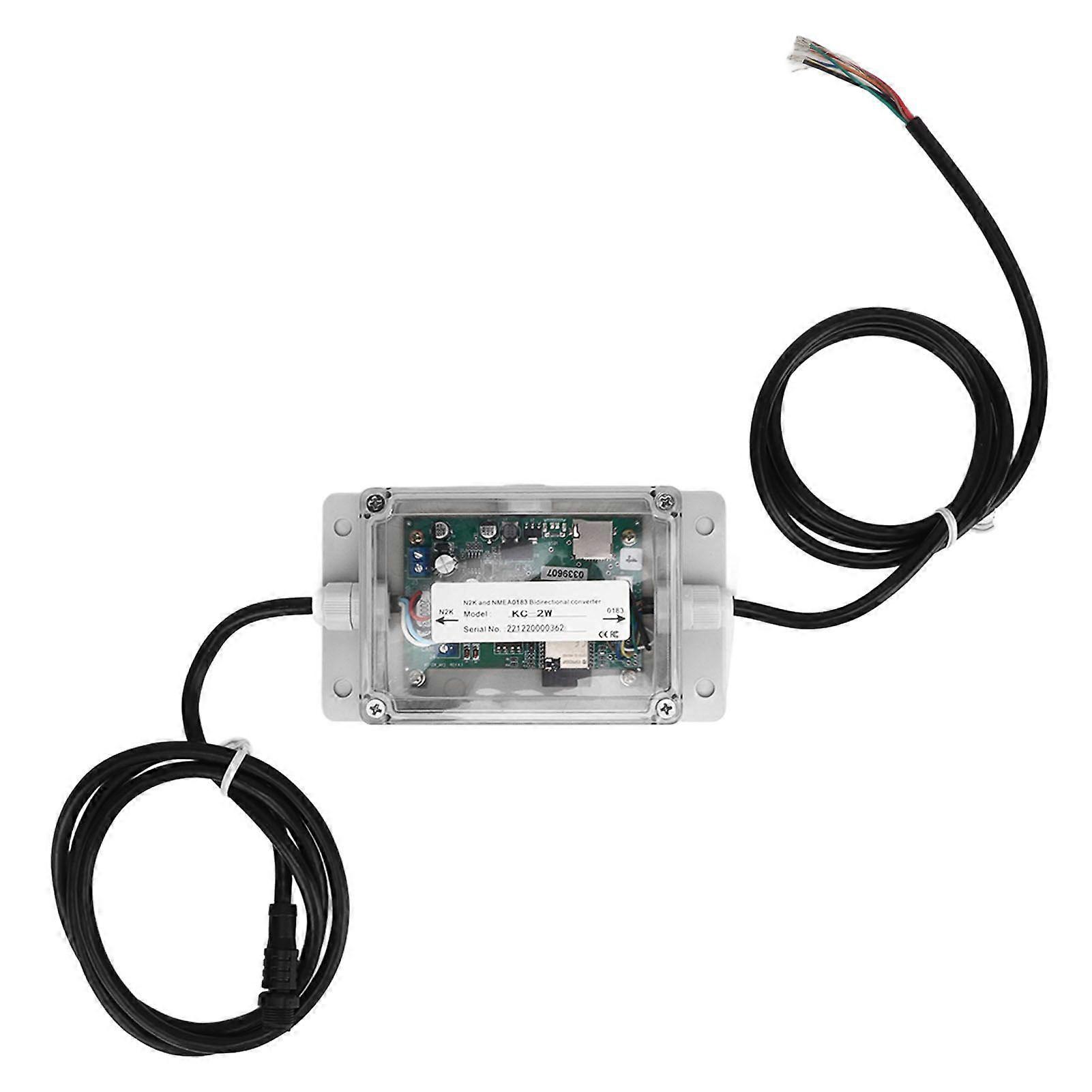 NMEA0183 NMEA2000-omformer med støtte for drivstoffstrømsensor