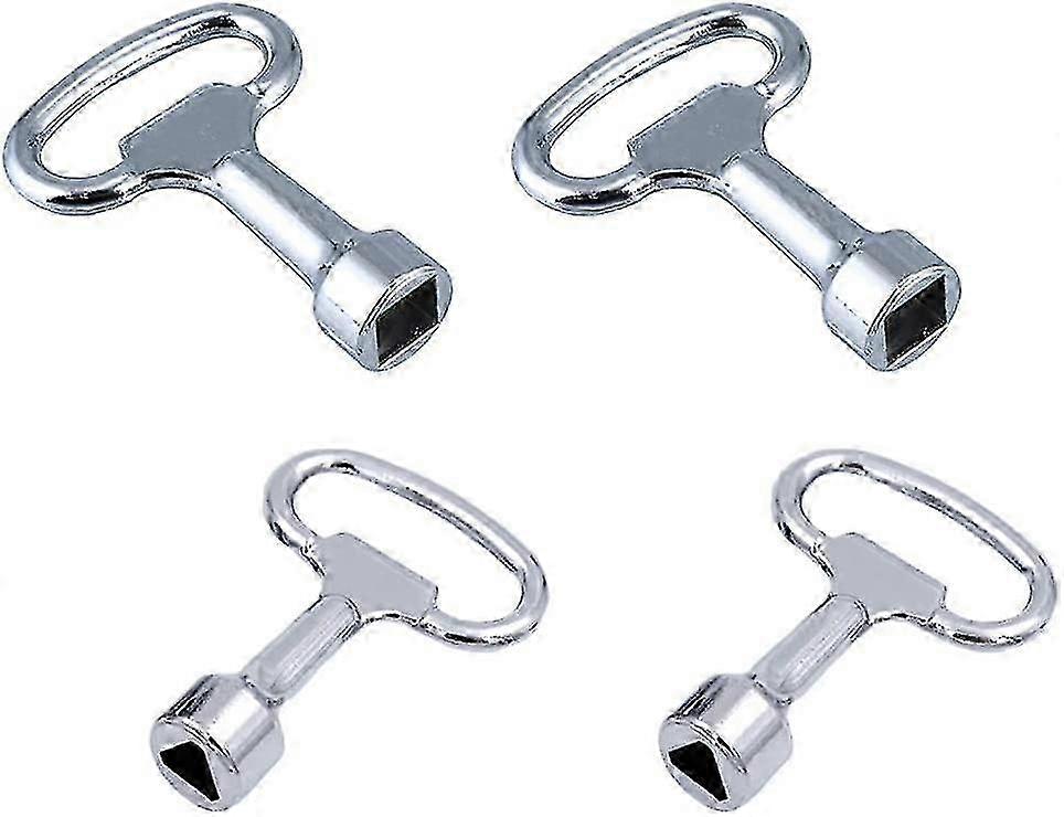 4pcs μεταλλικό τριγωνικό κιβώτιο διανομέων διανομής γραφείων χρησιμότητας κλειδιών ηλεκτρικό για το αέριο-νερό-ηλεκτρικό καλοριφέρ ελέγχου