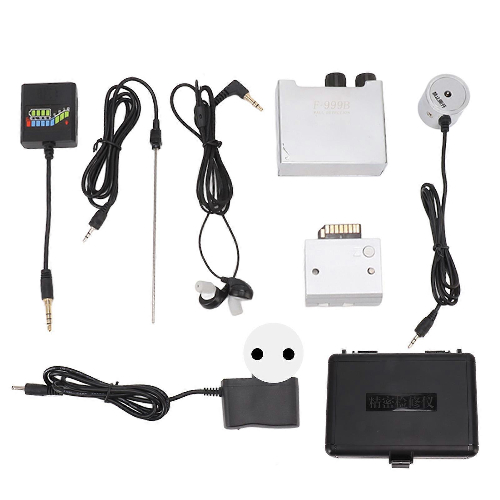 4-Level Sensitivity Water Leak Detector with FM Wireless & EU Plug (110-240V)