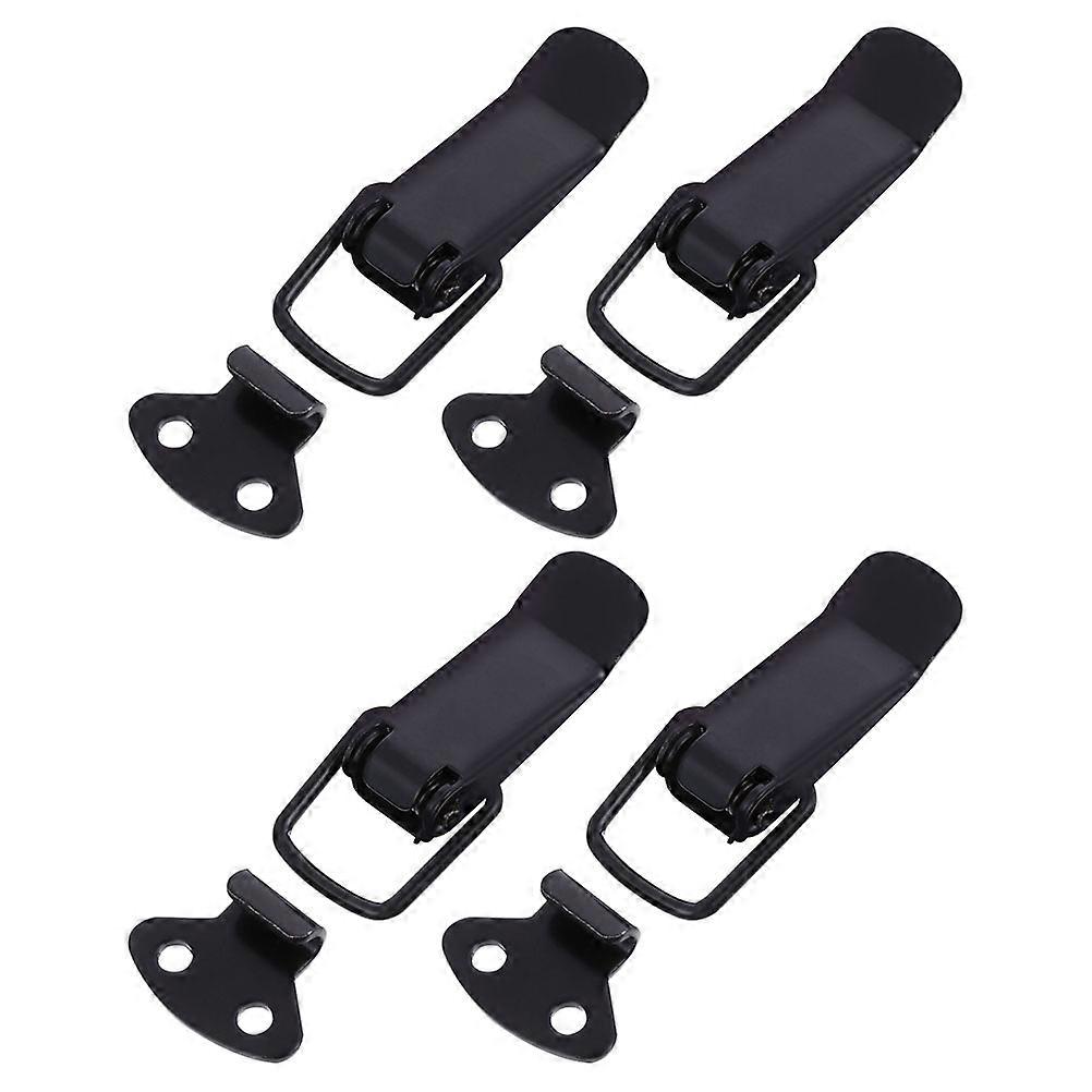 Spring Loaded Latch 4 Set Iron Toggle Catch For Household And Industrial Use Featuring Innovative Tension Closure