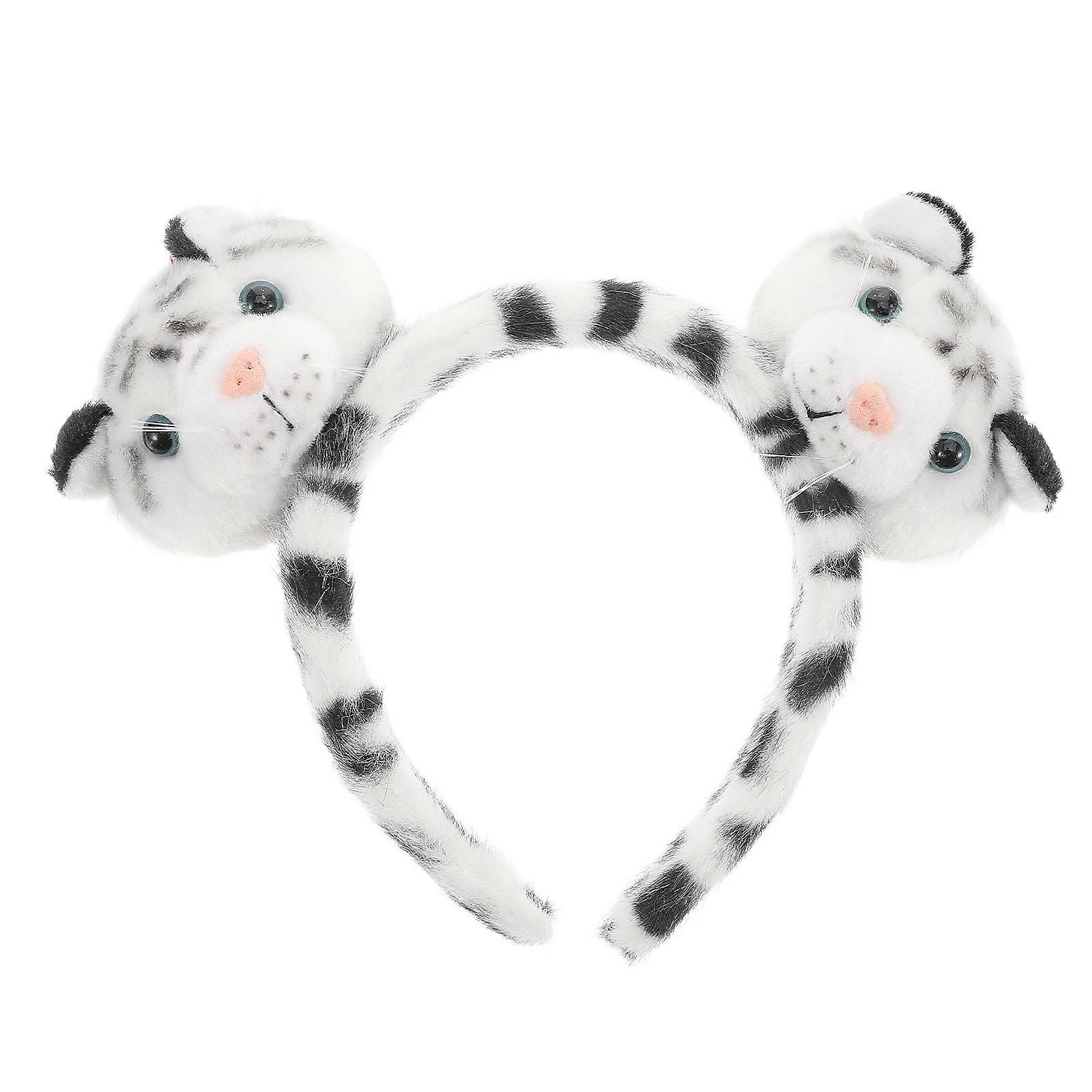 Cute Headband for Women's Comfortable Plush Hair Accessory for Spa Face Washing and Parties
