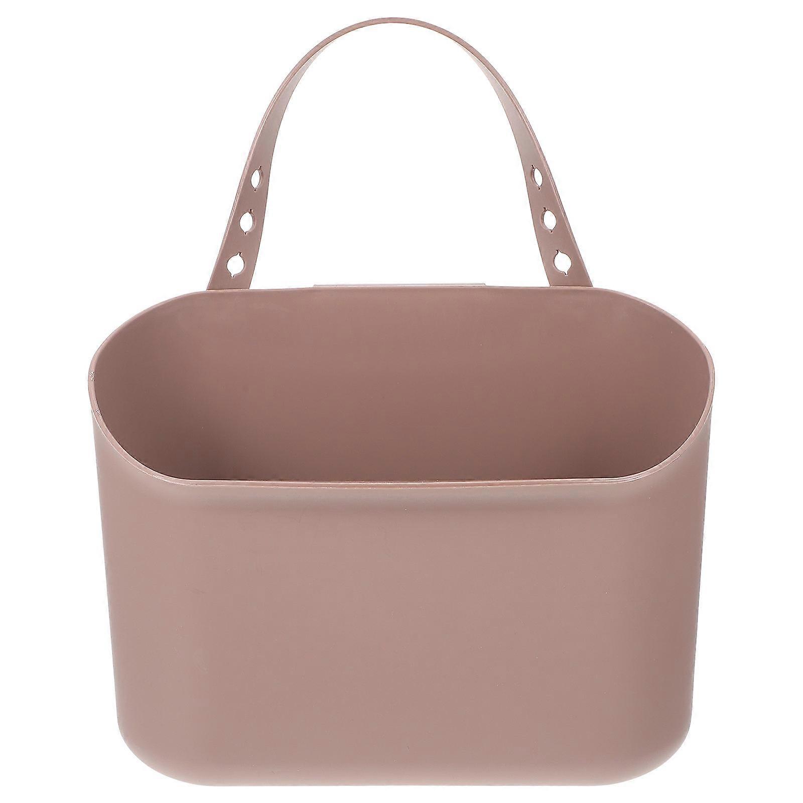 Durable PP Car Trash Can with Storage Box Function for Long Term Use in Grey