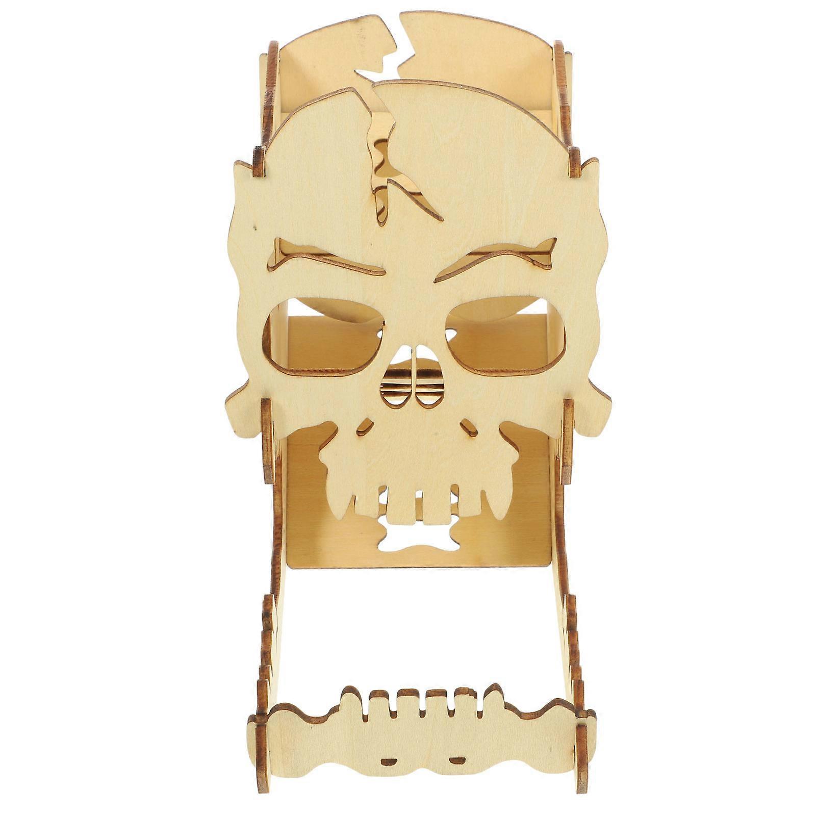 Simple And Generous Wooden Tower Ideal For Board Game Accessories Home Entertainment Events 1 Set