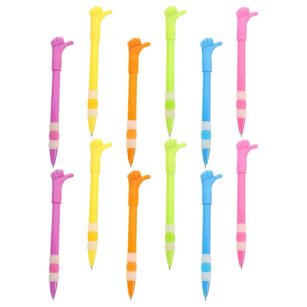 Mini Ballpoint Pens 12Pack Assorted Color Writing Essentials For Work Use