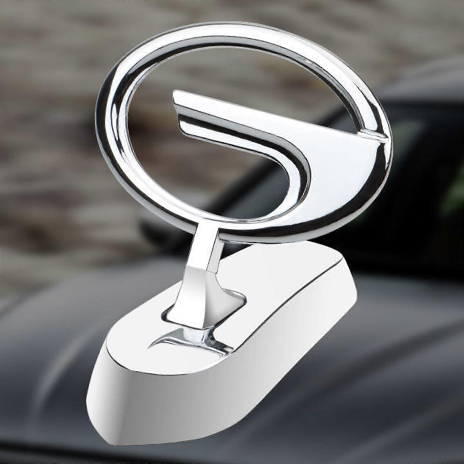 3D Chrome Car Emblem for GAC Trumpchi M6, SelfAdhesive Hood Decorations, Unique Car Stickers, Easy to Install Vehicle Badge, Size A (Normal A)