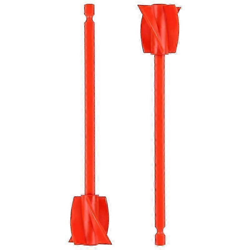 Epoxy mixer attachment for drills, resin paddles reusable paint stirrer