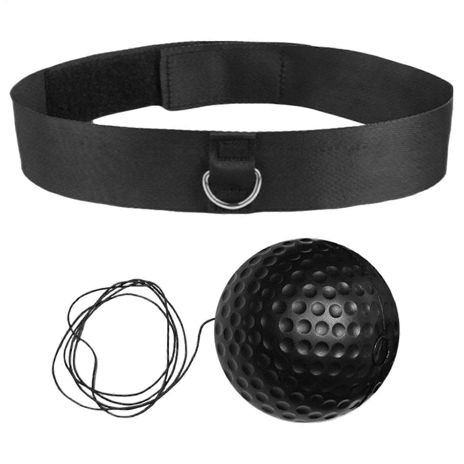 HeadMounted Box Reaction Ball Improves Speed and Coordination Black