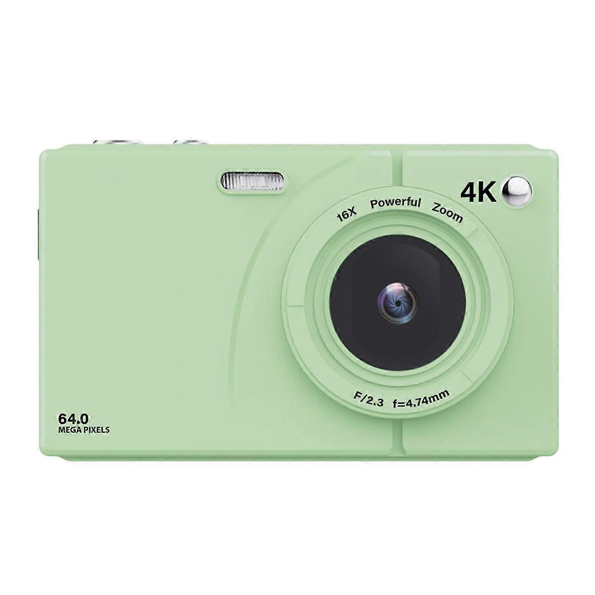 4K CCD Digital Camera 64MP Wifi Digital Video Camera 16X Digital Zoom with 2.8inch Screen 32GB Card