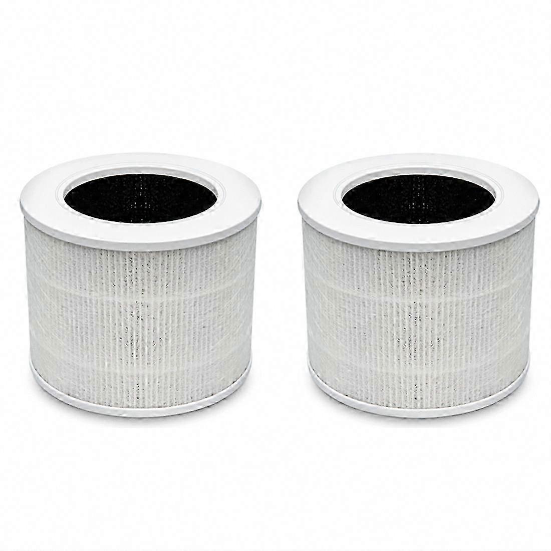 2Pcs H13 HEPA & Activated Carbon Air Purifier Filter for Core Mini-RF, 3-in-1 Replacement