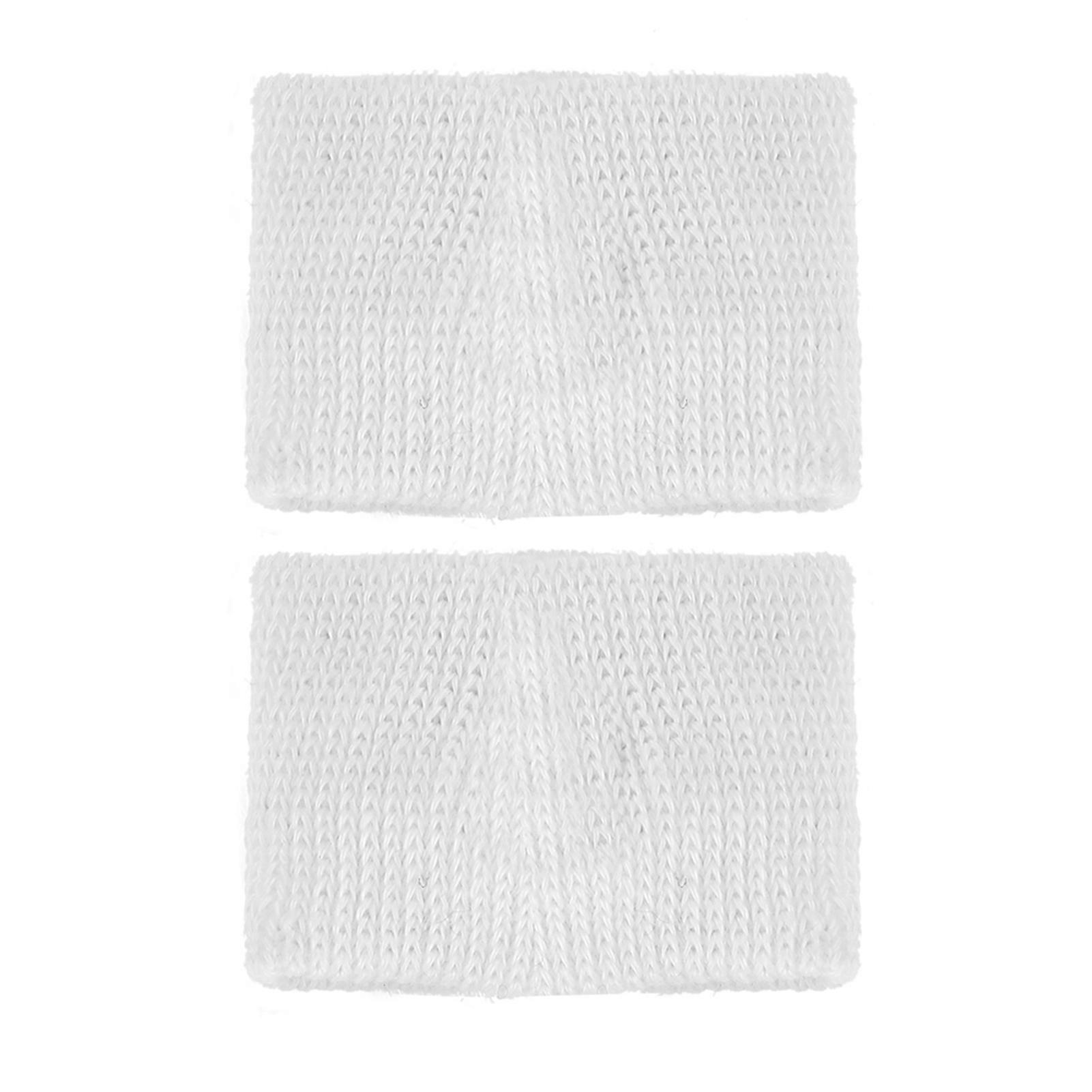 성인 및 어린이를 위한 1쌍 흰색 여행용 팔찌, 5x3x0.5cm