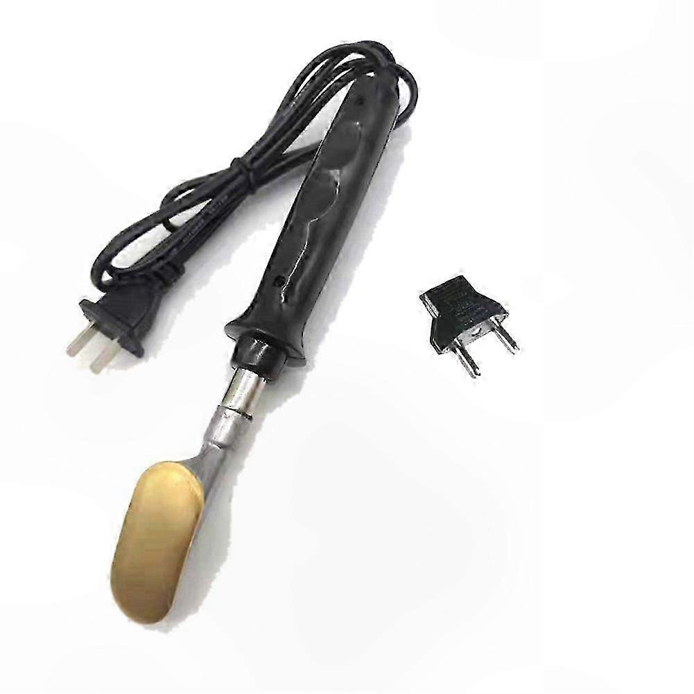 Flat Tip Electric Soldering Iron with Plastic Handle for Car Bumper Hand Welding EU Plug