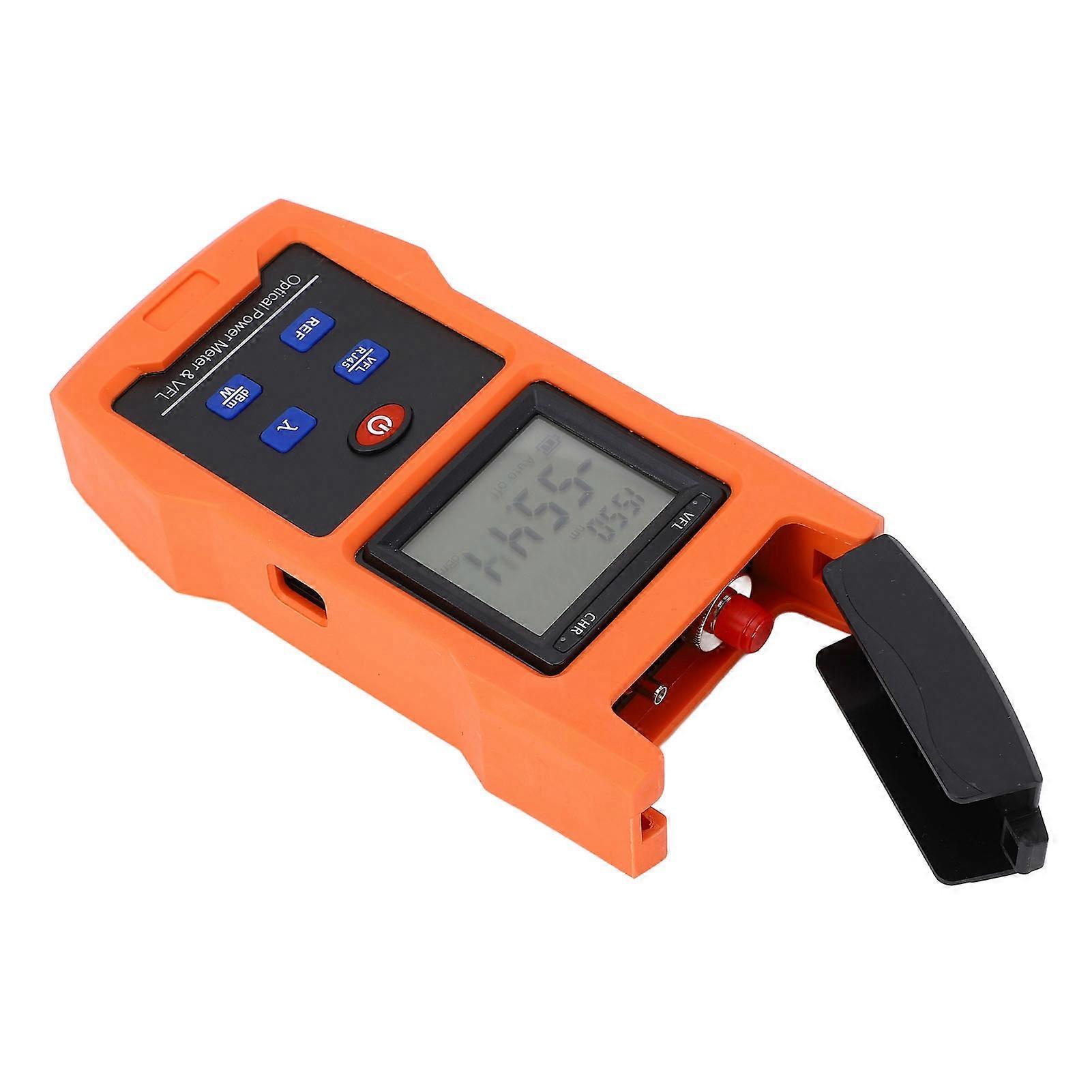 2-in-1 Optical Power Meter & Visual Fault Locator USB Rechargeable