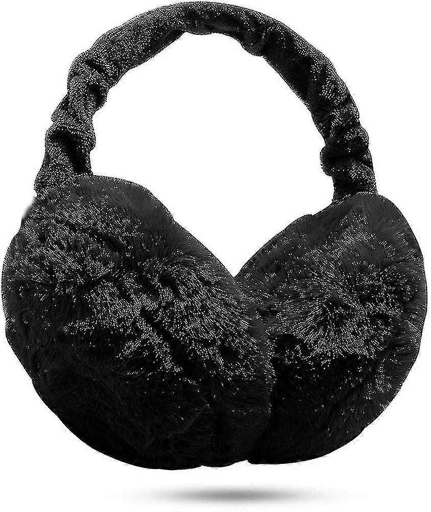 Ladies' earmuffs, foldable, various styles suitable for multiple occasions