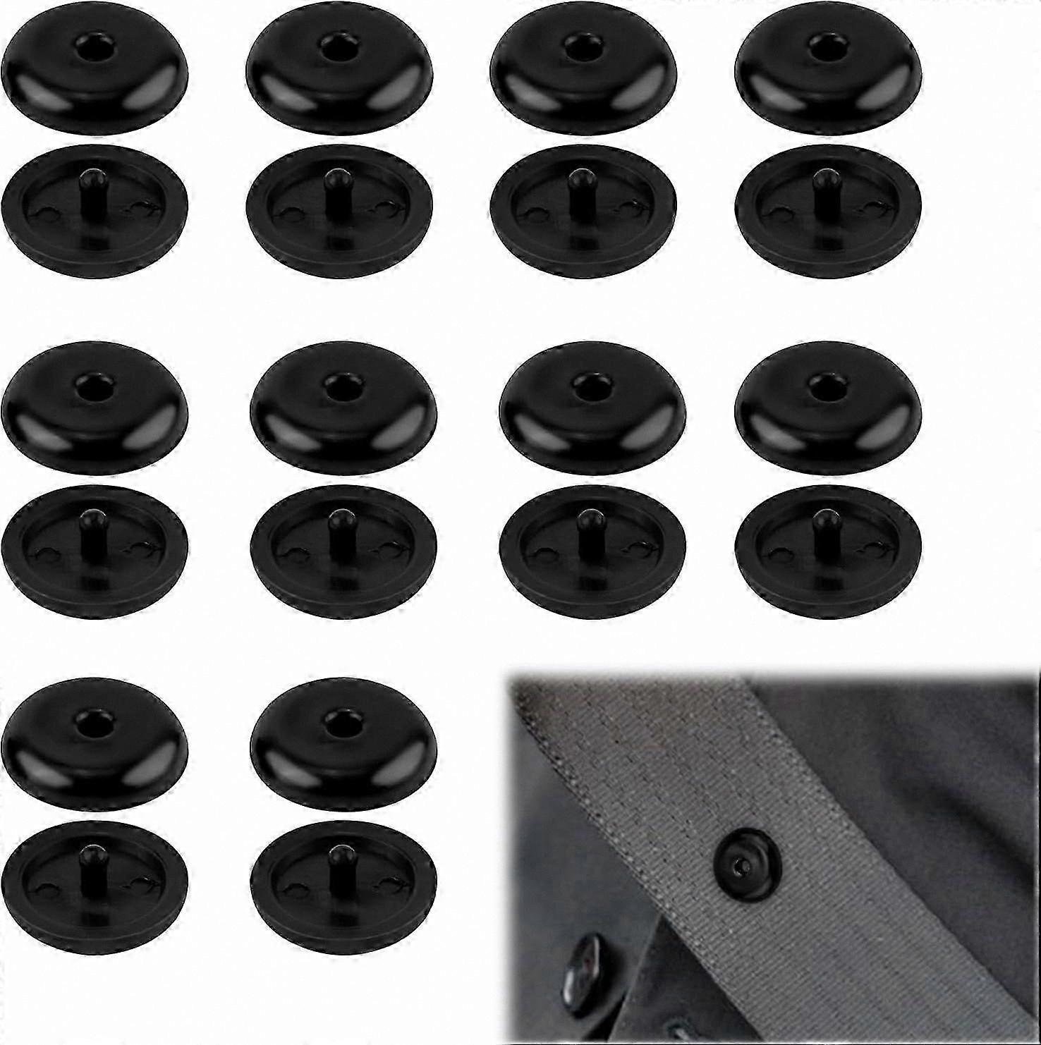 Universal Car Seat Belt Clips - 10 Pack Safety Belt Stop Buttons for All Vehicles