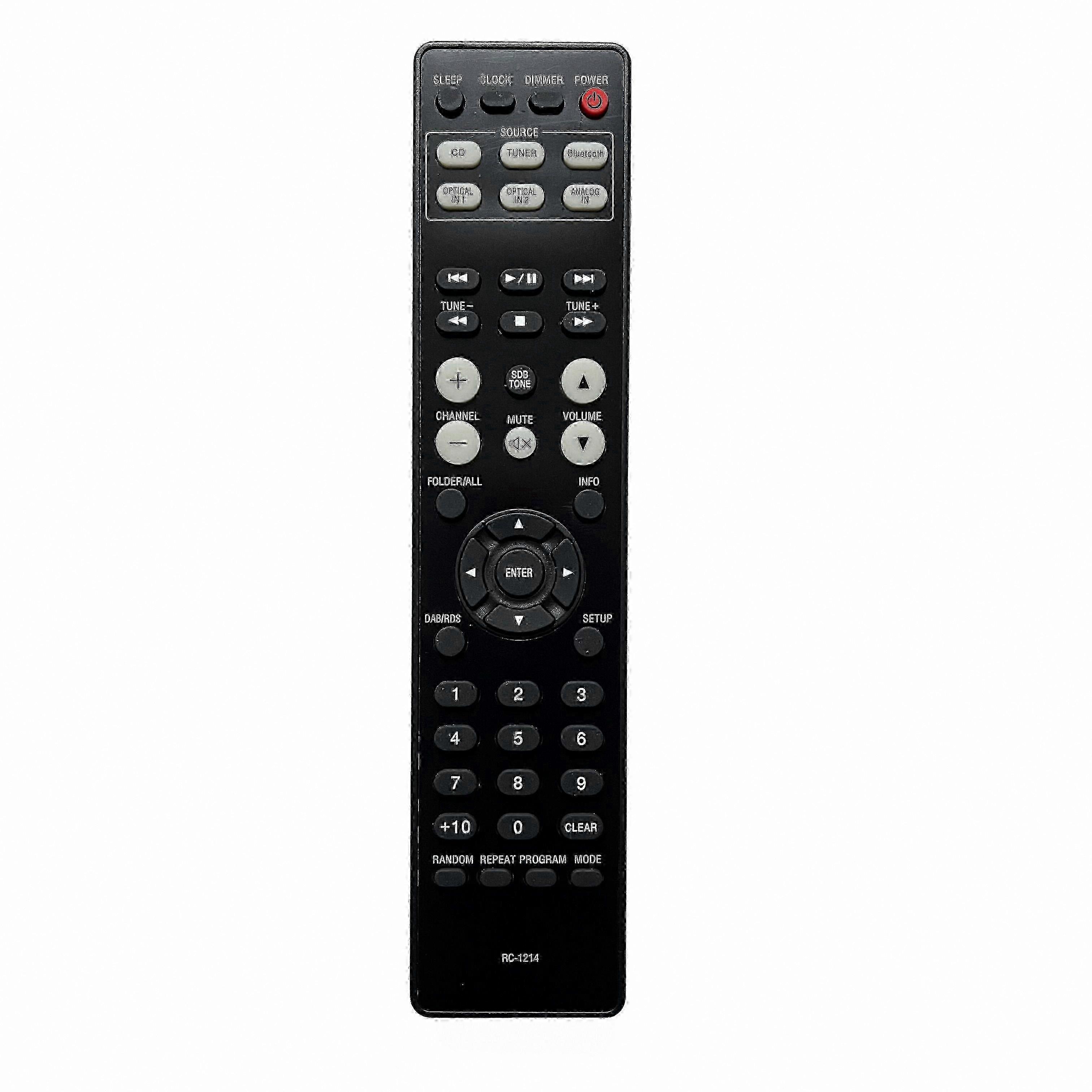 Universal Remote Control for CD Receiver Systems with DAB Functionality